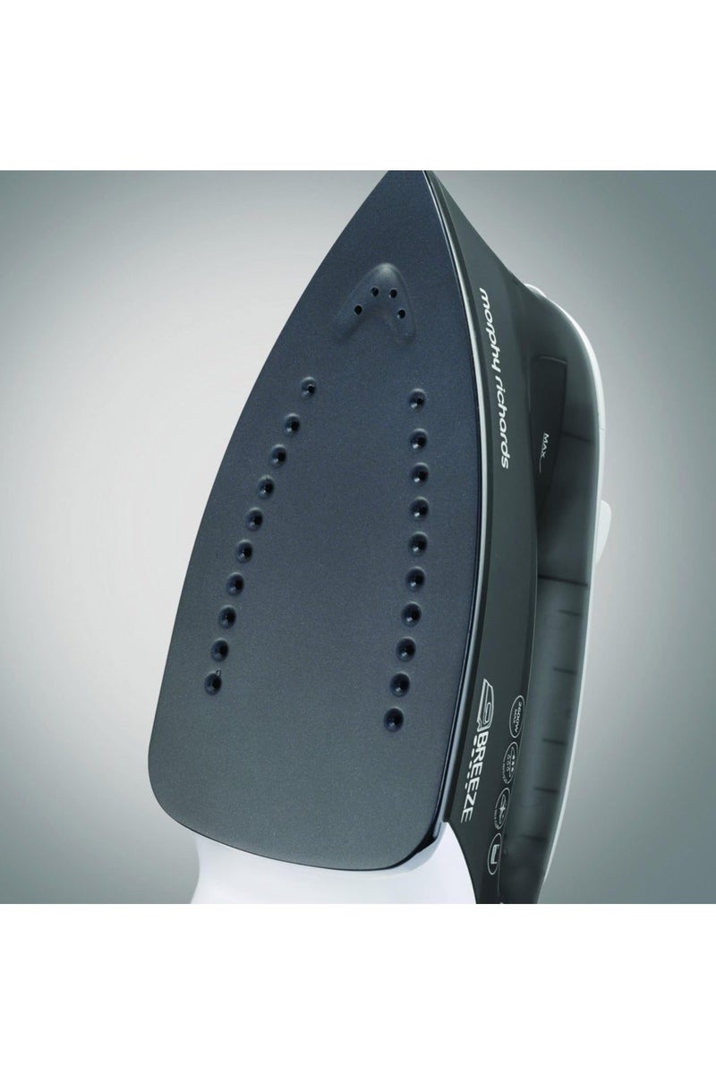 مورفي ريتشاردز مكواة بخار بريز 2600 واط - رمادي - 100 جرام بخار مفاجئ، 45 جرام بخار مستمر، خزان بسعة 350 مل، مضادة للتكلس / إيقاف تلقائي / إزالة التجاعيد بسهولة / ناعمة وآمنة. - Image 4